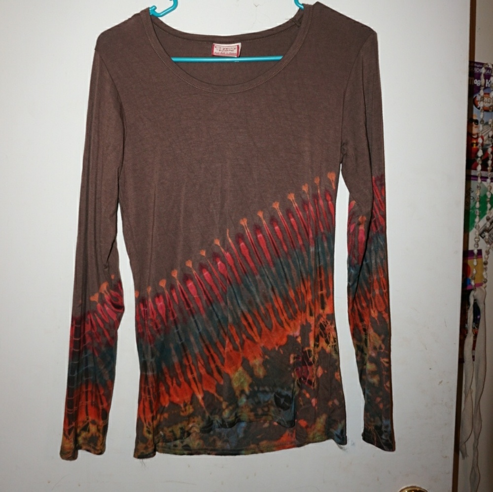 Tye dye gypsy rose top!